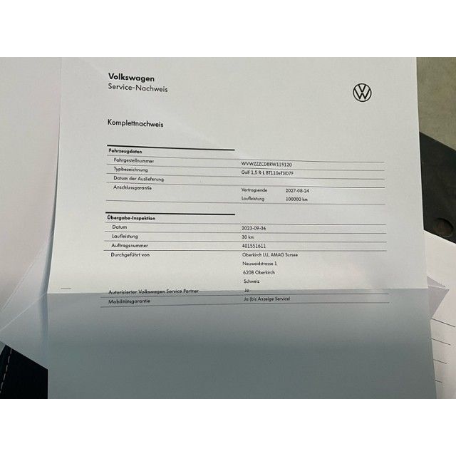 VW 1.5 eTSI RLine 75 Edition DSG Golf VIII [SC]