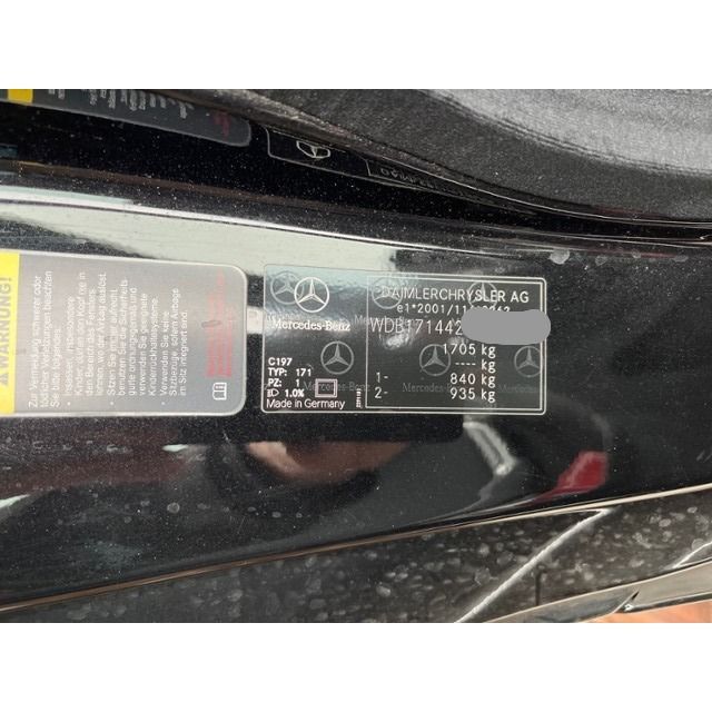 MercedesBenz SLK 200 Kompressor SLKKlasse R171 Cabriolet [SC]