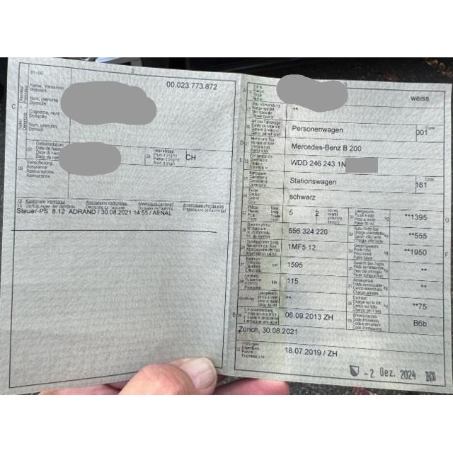 MercedesBenz B 200 BKlasse W246 [SC]