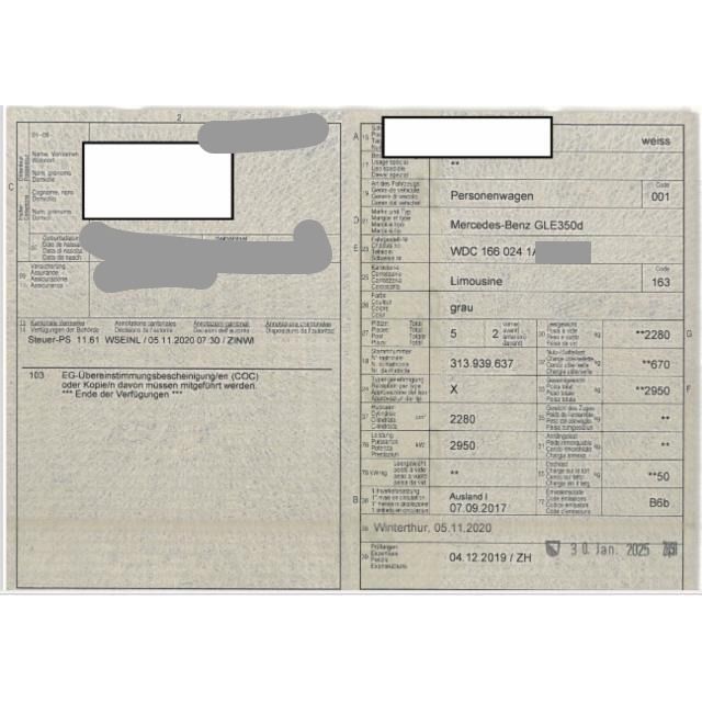 MercedesBenz GLE 350 d GLEKlasse W166 [SC]