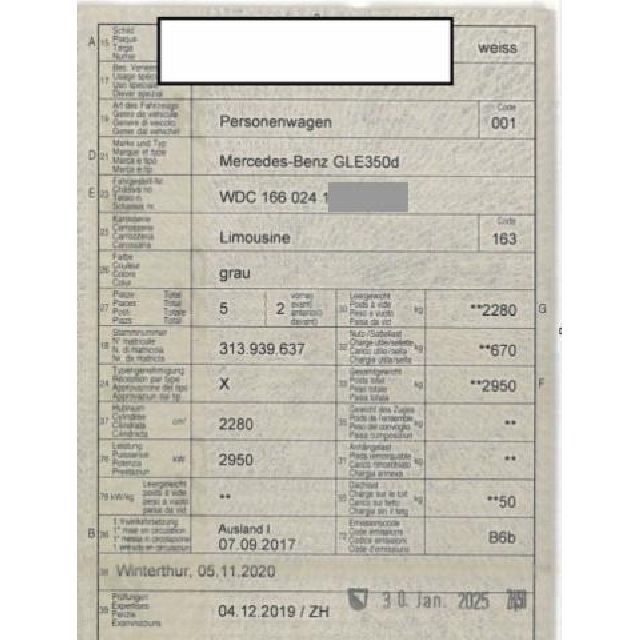 MercedesBenz GLE 350 d GLEKlasse W166 [SC]