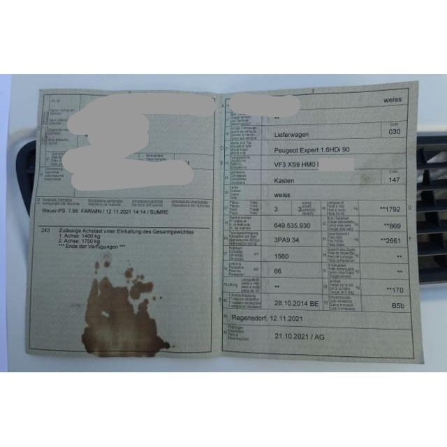 Peugeot 1.6 HDI Expert Kaw. 227 L1H1 [SC]