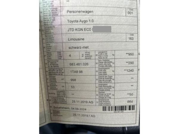 Toyota 1.0 VVTi x Aygo [SC]