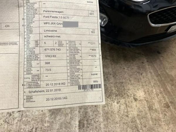 Ford Trend  MT Fiesta 1.0 EcoB  [SC]