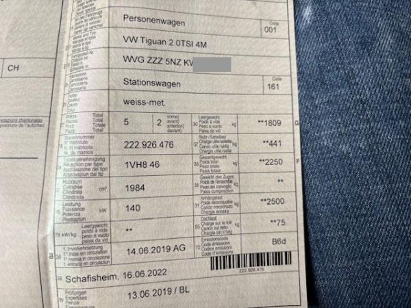 VW 2.0 TSI Highline DSG Tiguan [SC]