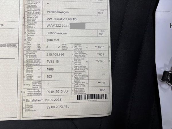 VW 2.0 TDI SCR BlueT Highl. DSG Passat Variant [SC]