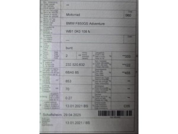 BMW ABS F 850 GS Adventure [SC]
