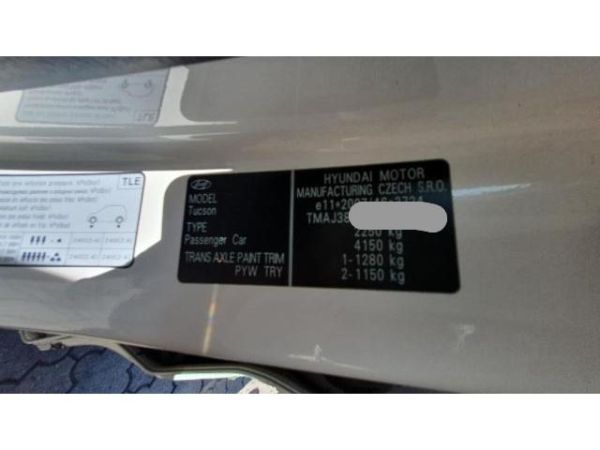 Hyundai 2.0 CRDi 185 Vertex 4WD Tucson [SC]