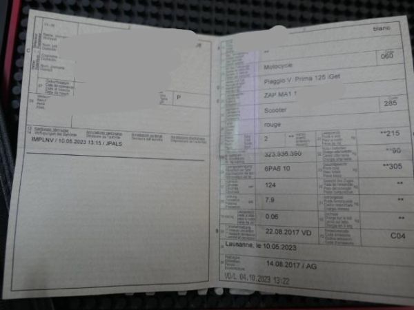 Piaggio 70th Anniversary ABS Vespa 125 Primavera 3V [SC]