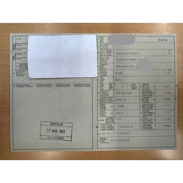 Peugeot Active L1 Rifter [SC]