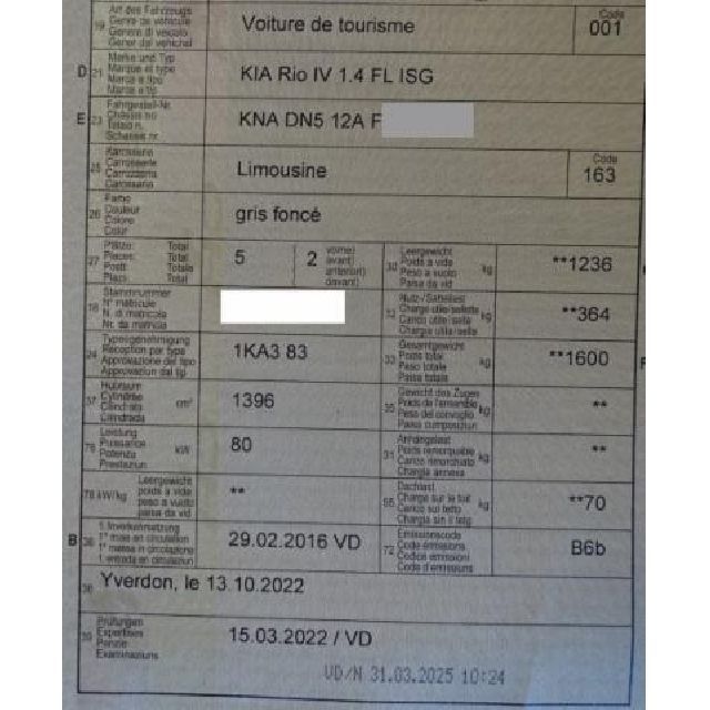 Kia Limousine RIO [SC]