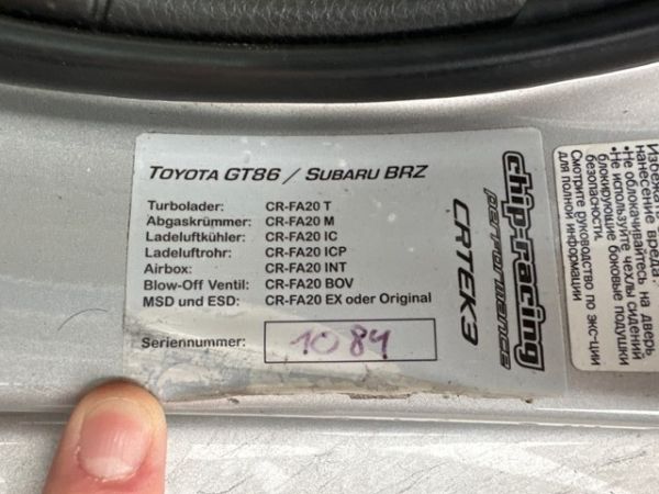 Toyota 2.0 D4S Sport GT86 [SC]