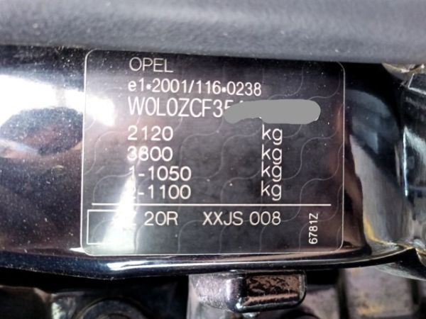Opel C20T Cvan Vectra [SC]
