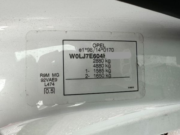 Opel Kombi 2.9 t L1 H1 1.6 CDTI Vivaro B [SC]