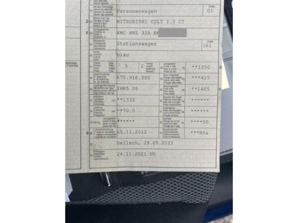 Mitsubishi ClearTec Inform Colt Lim. 5 Z3010.2008 [SC]