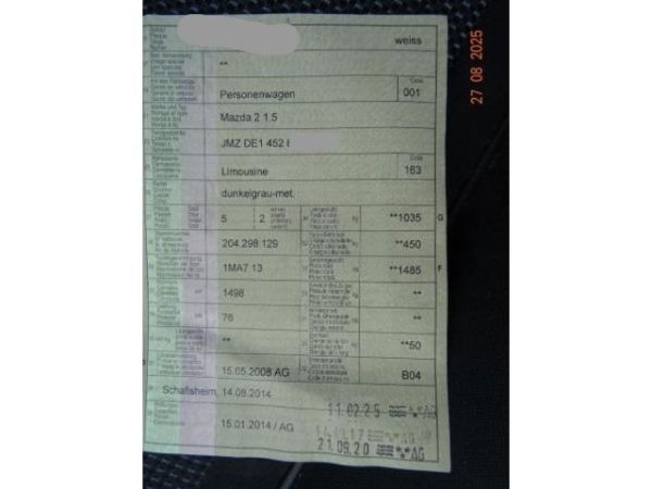 Mazda 1.5 MZR Sport 2 [SC]