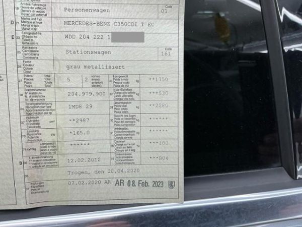 MercedesBenz C 320 CDI CKlasse S204 Kombi [SC]