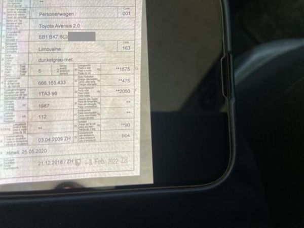 Toyota 2.0 VMa Sol MdS Avensis Sedan [SC]